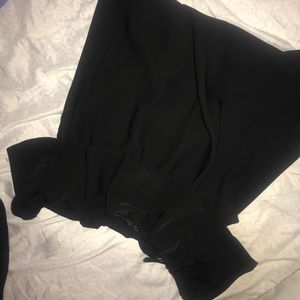 off the shoulder polo shirt